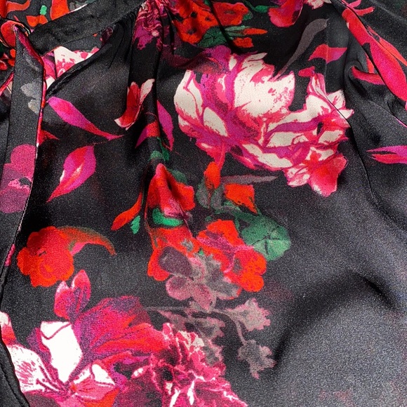 KIRNA ZABETE For Target Collection Floral Blouse ballon long sleeves Size XS 🌸 - Picture 2 of 8